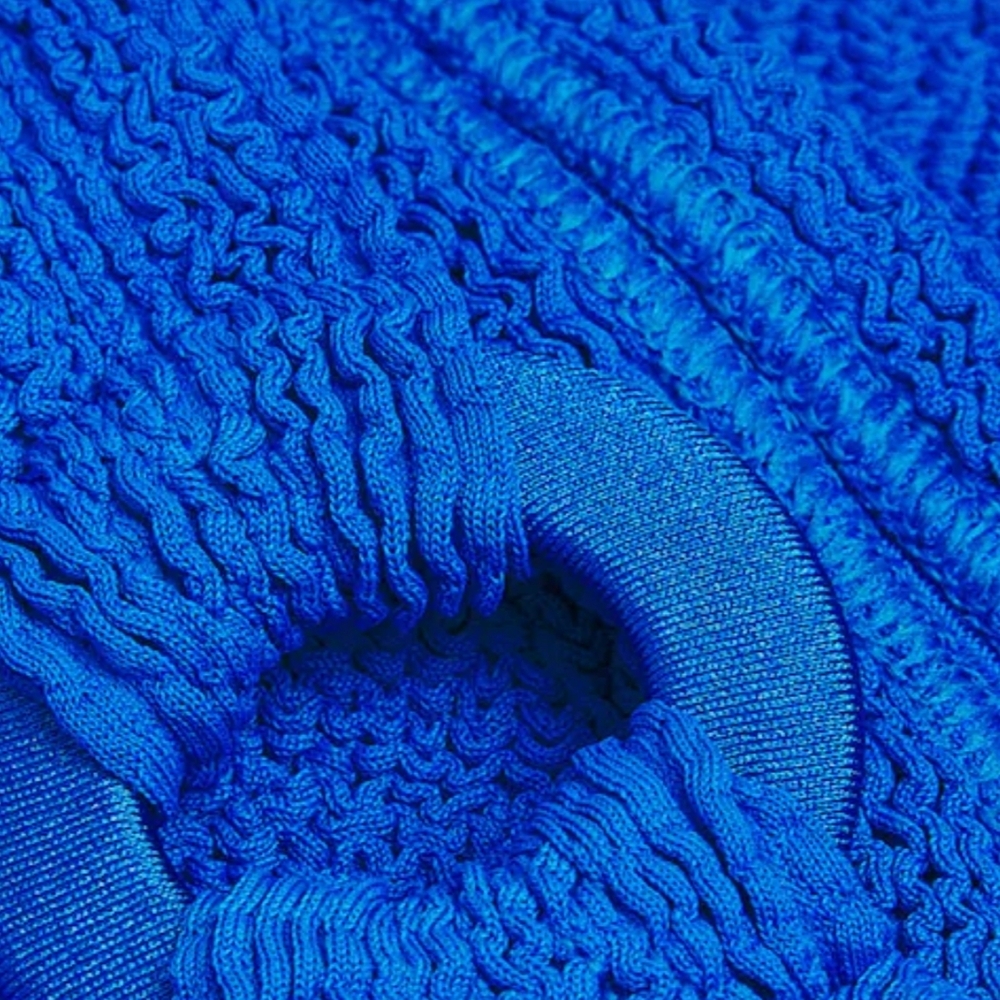Blue Women's Swim Top - Picture 3 of 8